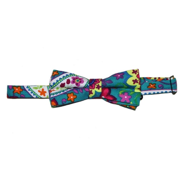 Gascoigne Colorful Floral Bow Tie - Picture 1 of 1